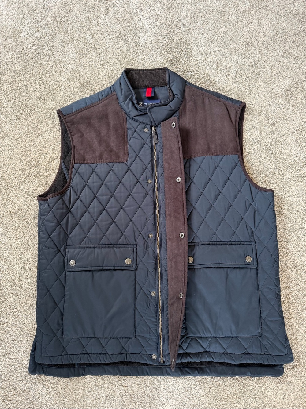 Men’s Daniel Cremieux Quilted Vest Like New XL - Picture 3 of 11